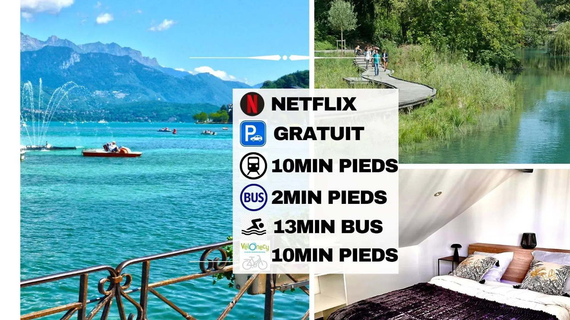 Annecy Calme Proche Centre Parking Gratuit Apartment
